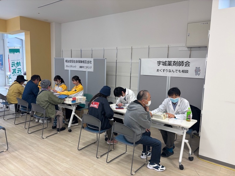おくすりなんでも相談のブース