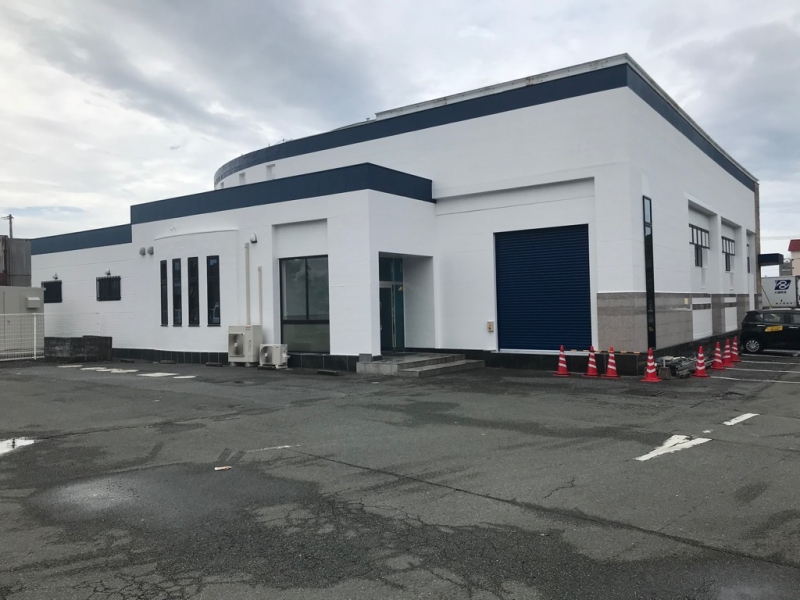 三角町の工場の写真