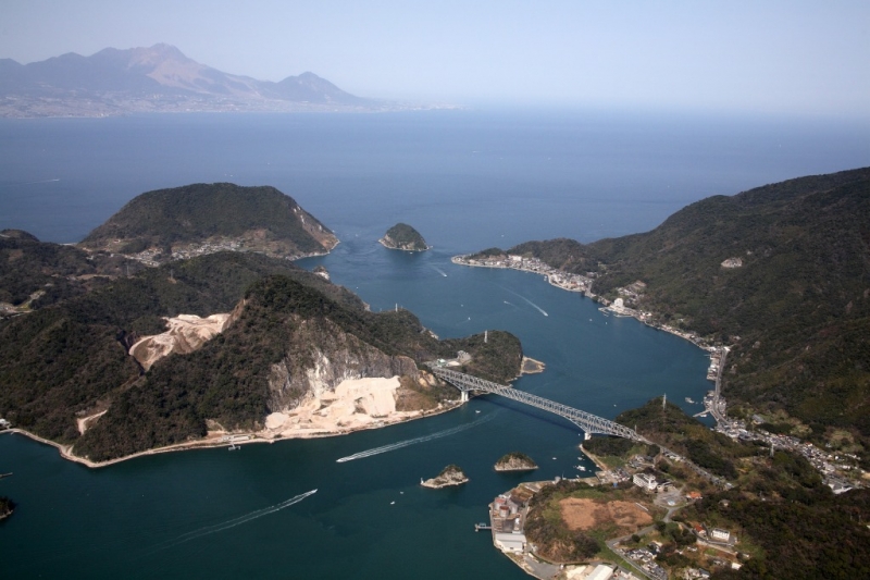 三角ノ瀬戸全景写真