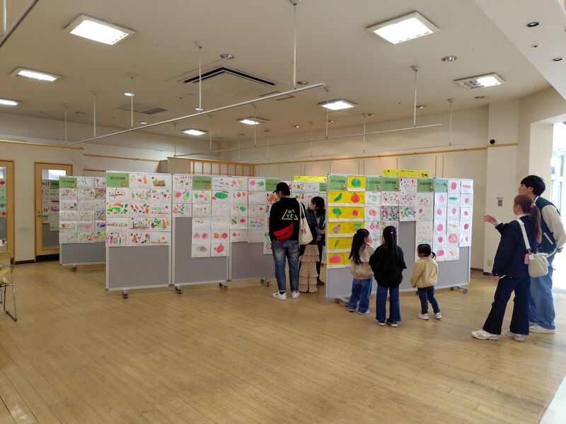 展示物のブース