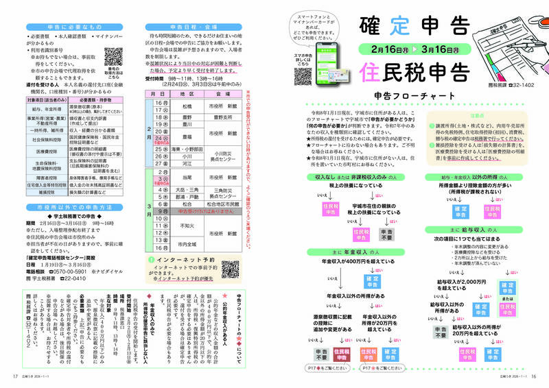 確定申告・住民税申告 16・17ページの画像　詳細は添付ファイルをダウンロードしてご確認ください.jpg
