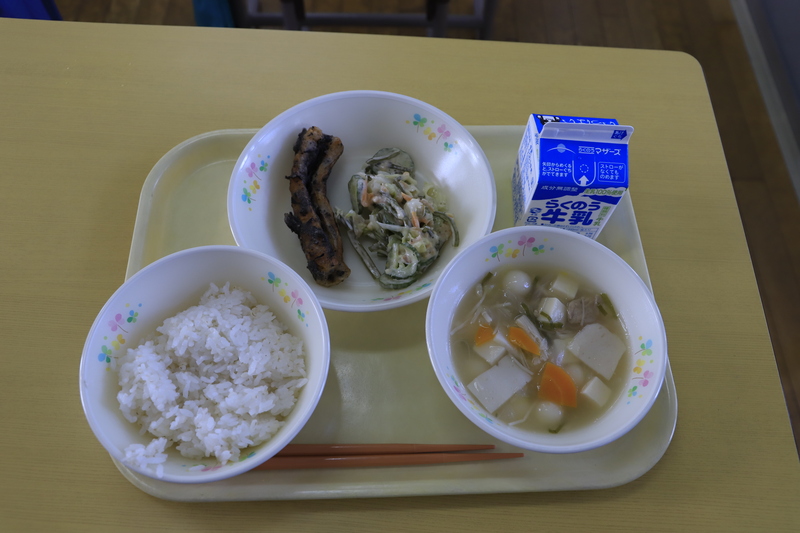 7月8日の給食の写真